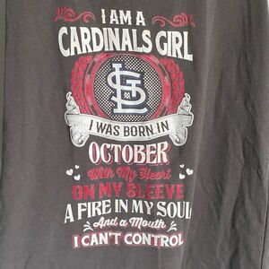 St Louis Cardinals Racer Back Tank Top M